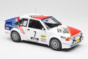 Ford Escort RS Turbo #7 Lotto Haspengouw Rally 1985 MCG 1:18 MCG18421 Metall – Bild 4 von 6