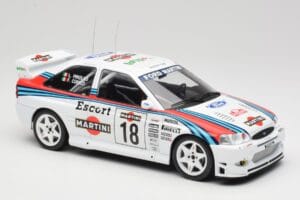 Ford Escort WRC Martini Racing #18 G. Cunico / G. Pirollo Rally San Remo 1998 IXO 1:18 18RMC171A Metall – Bild 4 von 6