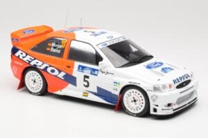Ford Escort WRC #5 C. Sainz / L. Moya Winner Acropolis Rally 1997 IXO 1:18 18RMC172A Metall – Bild 4 von 6