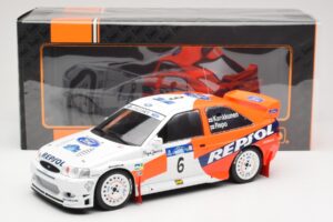Ford Escort WRC #6 A. Schwarz / M. Giraudet Acropolis Rally 1997 IXO 1:18 18RMC172B Metall – Bild 6 von 6