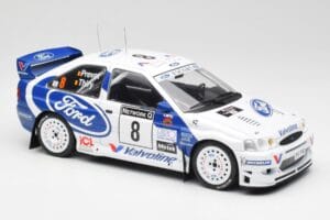 Ford Escort WRC #8 B. Thiry / S. Prevot RAC Rally 1998 IXO 1:18 18RMC170B Metall – Bild 4 von 6