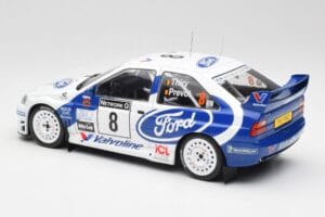 Ford Escort WRC #8 B. Thiry / S. Prevot RAC Rally 1998 IXO 1:18 18RMC170B Metall – Bild 5 von 6