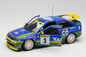 Ford Escort #3 Yacco L. Bernardini / B. Occelli Rally Monte Carlo Winners 1996 UT Models 1:18 180968203-R1 Metall – Bild 2 von 8