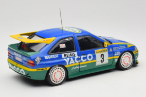 Ford Escort #3 Yacco L. Bernardini / B. Occelli Rally Monte Carlo Winners 1996 UT Models 1:18 180968203-R1 Metall – Bild 3 von 8
