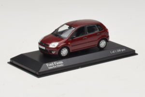 Ford Fiesta Mk5 Rot Metallic Minichamps 1:43 400081101 Metall – Bild 2 von 4