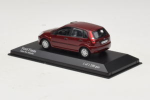 Ford Fiesta Mk5 Rot Metallic Minichamps 1:43 400081101 Metall – Bild 3 von 4