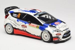 Ford Fiesta RS WRC #11 B. Bouffier / X. Panseri Rally Monte Carlo 2014 Minichamps 1:18 151140811 Metall – Bild 4 von 6
