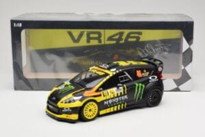 Ford Fiesta RS WRC #46 V. Rossi / C. Cassina 2nd Place Monza Rally Show 2013 Minichamps 1:18 151130846 Metall – Bild 6 von 6