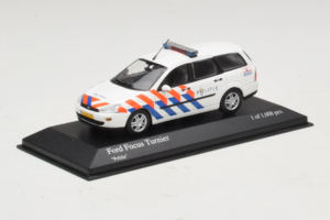 Ford Focus Turnier Politie Minichamps 1:43 430087092 Metall – Bild 2 von 4