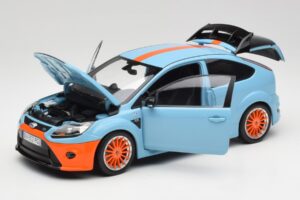 Ford Focus RS LM Classic Edition Gulf 1968 Ford GT40 Tribute Minichamps 1:18 100080068 Metall – Bild 2 von 8