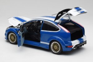 Ford Focus RS Mk2 LM Classic Blau Capri RS2600 Tribute Minichamps 1:18 100080072 Metall – Bild 5 von 8