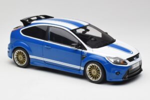 Ford Focus RS Mk2 LM Classic Blau Capri RS2600 Tribute Minichamps 1:18 100080072 Metall – Bild 6 von 8