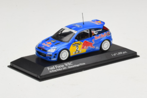 Ford Focus WRC #2 R. Baumgartner / B. Wichs Red Bull Rally Austria 2001 Minichamps 1:43 430008907 Metall – Bild 2 von 5