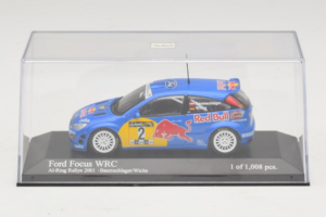 Ford Focus WRC #2 R. Baumgartner / B. Wichs Red Bull Rally Austria 2001 Minichamps 1:43 430008907 Metall – Bild 4 von 5