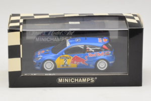 Ford Focus WRC #2 R. Baumgartner / B. Wichs Red Bull Rally Austria 2001 Minichamps 1:43 430008907 Metall – Bild 5 von 5