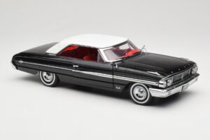 Ford Galaxie 500 Schwarz Sun Star 1:18 1442 Metall – Bild 6 von 8