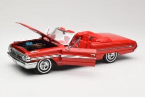 Ford Galaxie 500 Cabriolet Rot Sun Star 1:18 1420 Metall – Bild 2 von 8