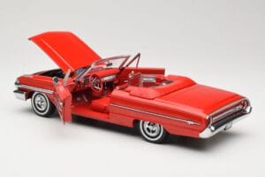 Ford Galaxie 500 Cabriolet Rot Sun Star 1:18 1420 Metall – Bild 5 von 8
