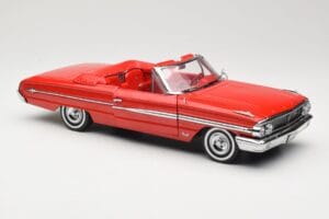 Ford Galaxie 500 Cabriolet Rot Sun Star 1:18 1420 Metall – Bild 6 von 8