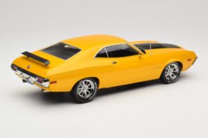 Ford Gran Torino Sport Gelb IXO 1:18 18CMC186 Metall – Bild 2 von 6