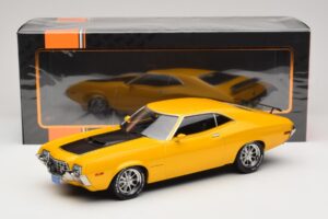 Ford Gran Torino Sport Gelb IXO 1:18 18CMC186 Metall – Bild 6 von 6