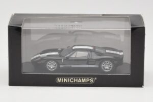 Ford GT Schwarz Minichamps 1:43 400084204 Metall – Bild 4 von 4