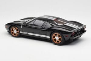 Ford GT Schwarz Mit Weissen Streifen AUTOart 1:18 73023 Metall – Bild 7 von 8