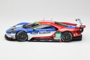 Ford GT GTE Chip Ganassi UK #66 O. Pla / S. Mucke / B. Johnson 24 Hours of Le Mans 2016 Minichamps 1:18 155168666 Metall – Bild 3 von 6