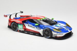 Ford GT GTE Chip Ganassi UK #66 O. Pla / S. Mucke / B. Johnson 24 Hours of Le Mans 2016 Minichamps 1:18 155168666 Metall – Bild 4 von 6