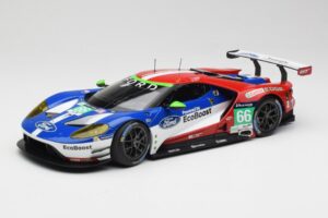 Ford GT GTE Chip Ganassi UK #66 O. Pla / S. Mucke / B. Johnson 24 Hours of Le Mans 2016 Minichamps 1:18 155168666 Metall