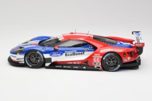 Ford GT #68 D. Muller / J. Hand / S. Bourdais LMGTE Pro Winner 24 Hours of Le Mans 2016 Minichamps 1:18 4012138143098 Metall – Bild 3 von 6