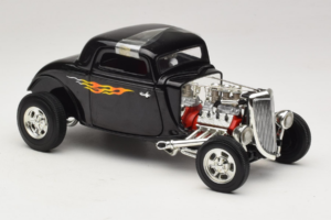 Ford Hot Rod Schwarz Rydell High Grease ERTL 1:18 36602 Metall – Bild 4 von 6