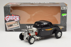 Ford Hot Rod Schwarz Rydell High Grease ERTL 1:18 36602 Metall – Bild 6 von 6