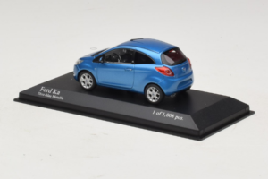 Ford Ka Blue Metallic Minichamps 1:43 400088202 Metall – Bild 3 von 4
