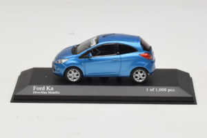 Ford Ka Blue Metallic Minichamps 1:43 400088202 Metall
