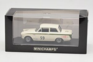 Ford Lotus Cortina Mk1 #59 J. Clark / R. Parsons Sebring 12 Hours 1964 Minichamps 1:43 400648259 Metall – Bild 4 von 4