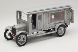 Ford Model T Ornate Carved Hearse Precision Miniatures 1:18 PMSC-07G Metall – Bild 2 von 8