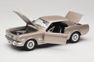 Ford Mustang 1964 1/2 Silber Mira 1:18 6127 Metall – Bild 2 von 8
