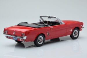 Ford Mustang Cabriolet Rot Norev 1:18 182810 Metall – Bild 2 von 6