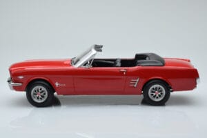 Ford Mustang Cabriolet Rot Norev 1:18 182810 Metall – Bild 3 von 6