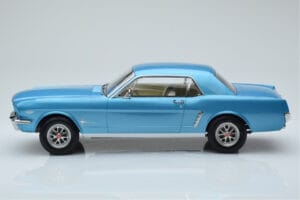Ford Mustang Coupe Türkis Norev 1:18 182800 Metall – Bild 3 von 6