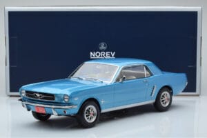 Ford Mustang Coupe Türkis Norev 1:18 182800 Metall – Bild 6 von 6