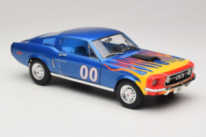 Ford Mustang Cooter's Car Dukes of Hazzard Tomy 1:18 21957P Metall – Bild 4 von 6