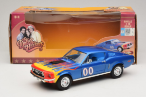 Ford Mustang Cooter's Car Dukes of Hazzard Tomy 1:18 21957P Metall – Bild 6 von 6