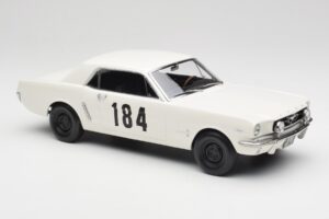 Ford Mustang Hardtop #184 B. Neyret / J. Terramorsi Rally Monte Carlo 1965 Norev 1:18 182801 Metall – Bild 4 von 6