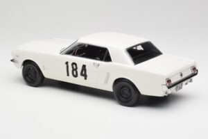 Ford Mustang Hardtop #184 B. Neyret / J. Terramorsi Rally Monte Carlo 1965 Norev 1:18 182801 Metall – Bild 5 von 6