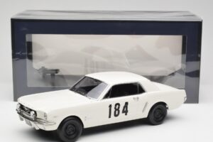 Ford Mustang Hardtop #184 B. Neyret / J. Terramorsi Rally Monte Carlo 1965 Norev 1:18 182801 Metall – Bild 6 von 6
