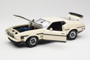 Ford Mustang Mach 1 Weiss Sun Star 1:18 3602 Metall – Bild 2 von 8
