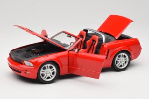 Ford Mustang S197 GT Cabriolet Rot Beanstalk Group 1:18 FOR10016R Metall – Bild 2 von 8