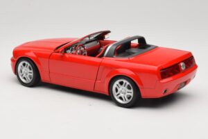 Ford Mustang S197 GT Cabriolet Rot Beanstalk Group 1:18 FOR10016R Metall – Bild 7 von 8